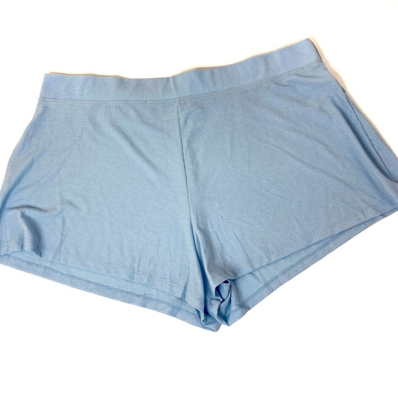 Athleta | Light Blue Wind Down Sleep Short Waffle Knit 2X - Picture 1 of 5